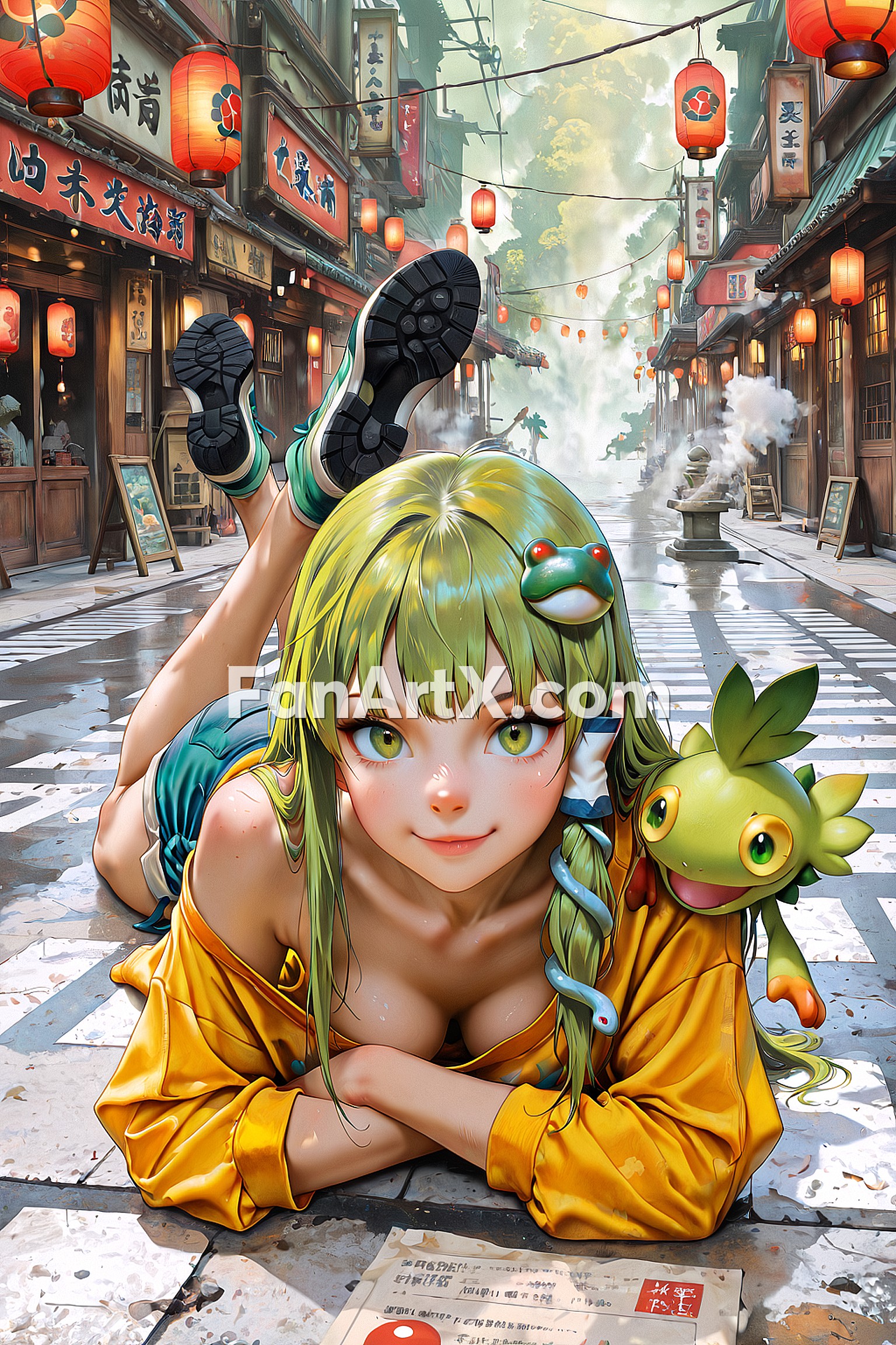 Kochiya Sanae Touhou project Fanart 5733246